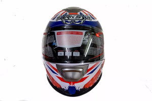 RKS Patriot Inner Sun Visor Motorcycle Motorbike Scooter Crash Helmet