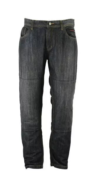 Mens motorbike Motorcycle Denim Trousers Jeans 2 Lengths with Protective Lining