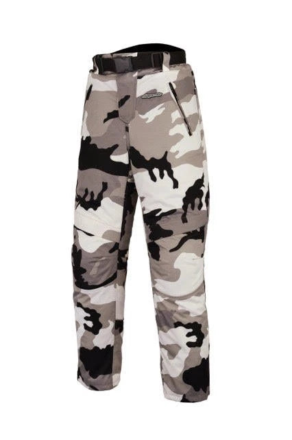 New Army Camouflage Cordura Armoured Waterproof Motorcycle Motorbike Trousers