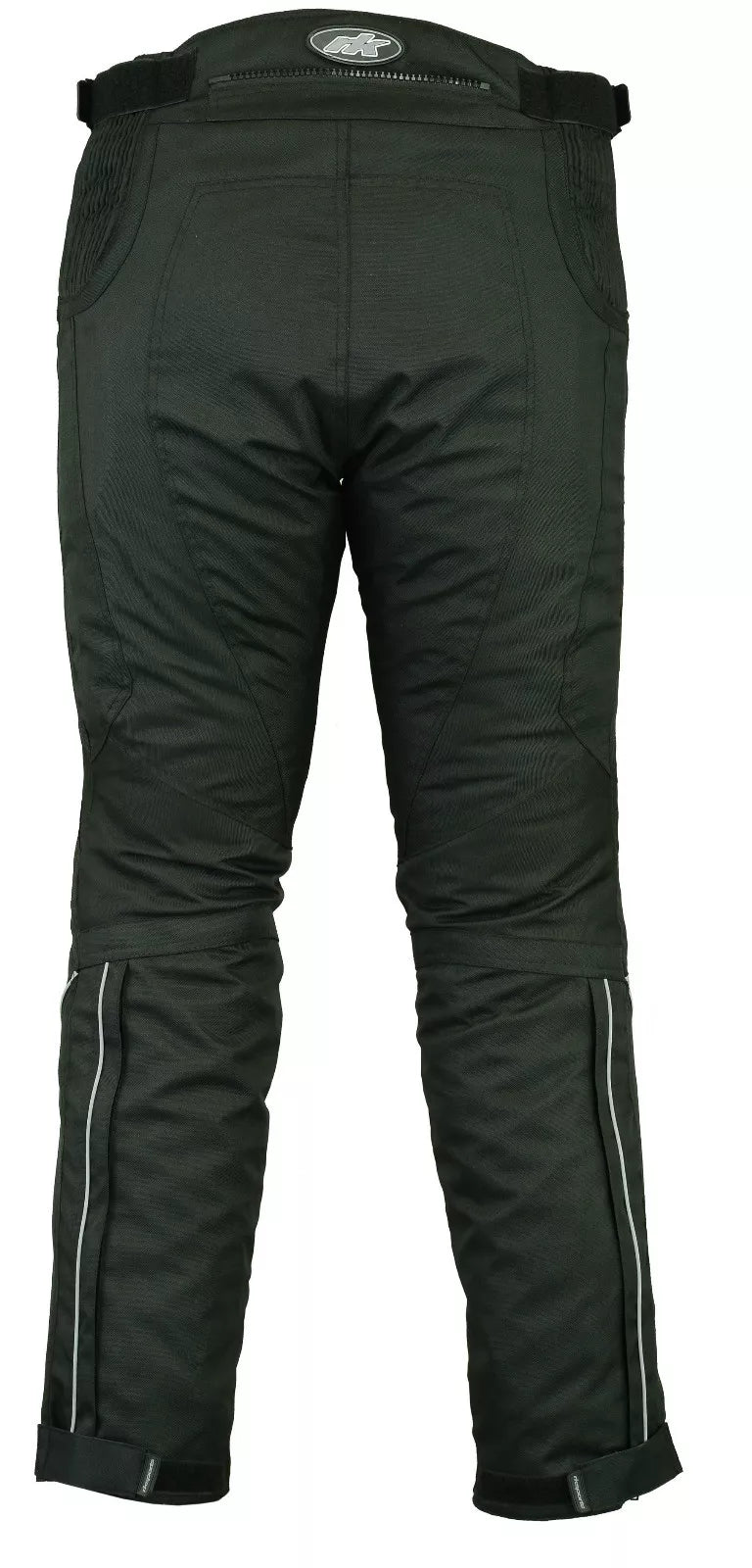 RKsports Airbourne Motorcycle motorbike Black Trouser with CE armour Cordura