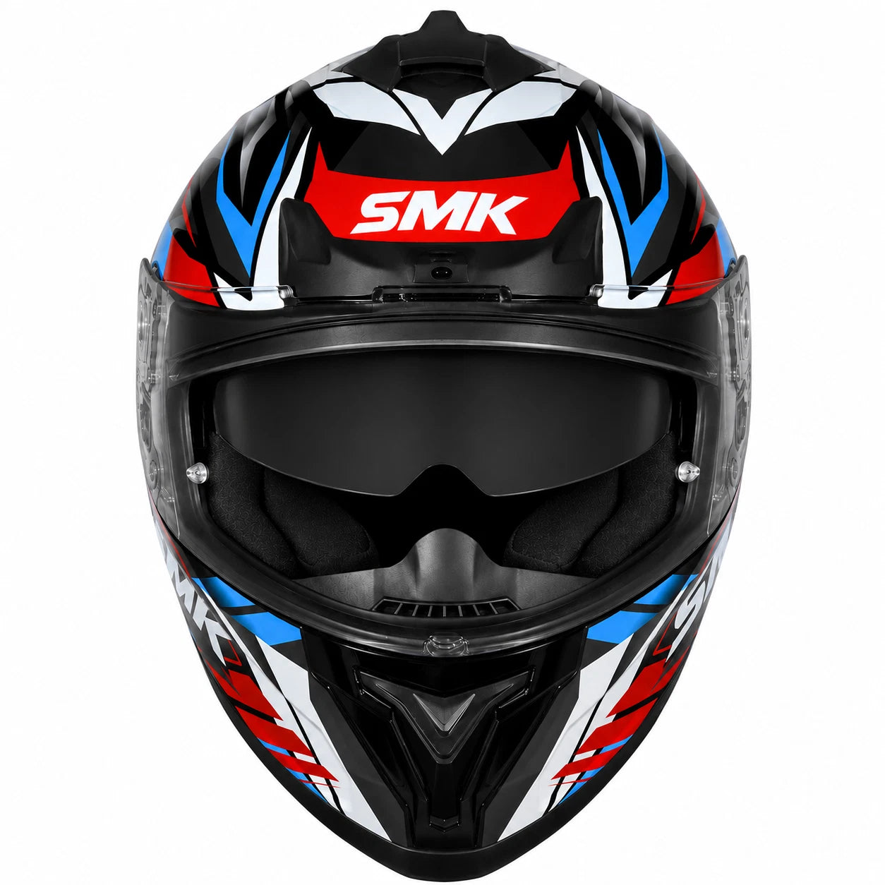SMK Typhoon Rival GL213 Full Face Motorcycle Helmet with Free Black Visor – ECE