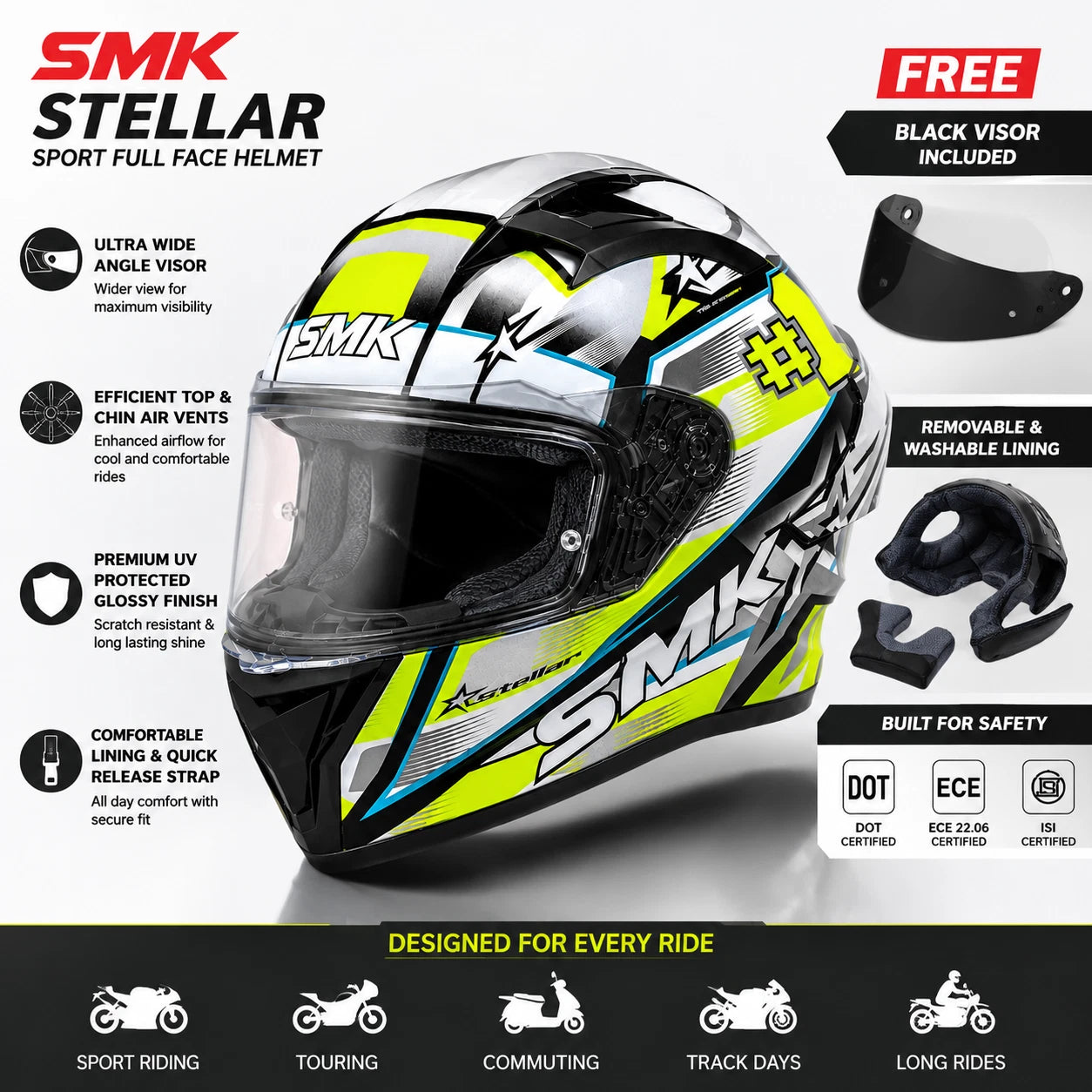 LS2 FF384 Blade 2 Casque intégral Moto