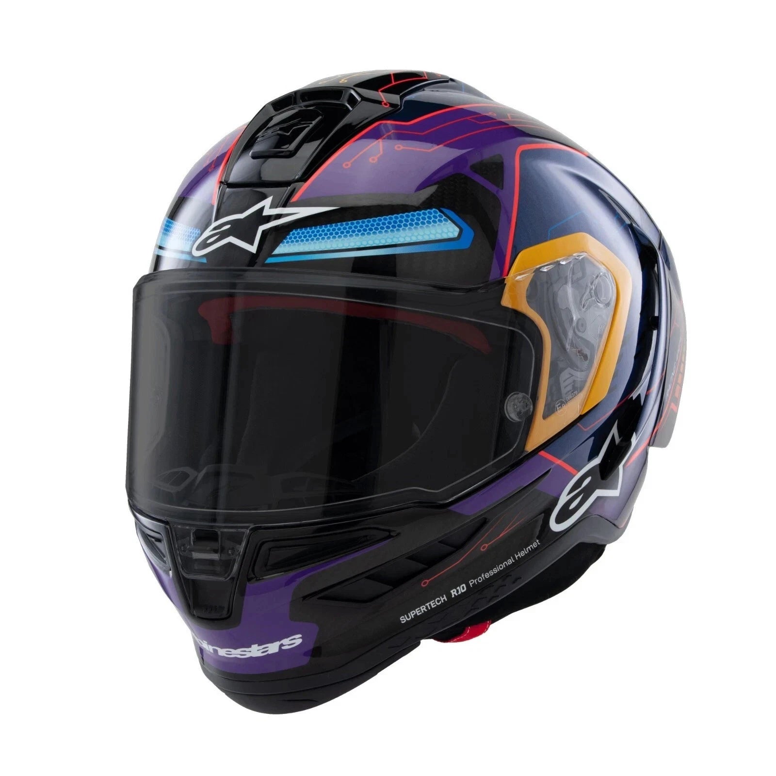 Supertech R10 Helmet – Lightweight Full Face Motorcycle Helmet | Black /Grey