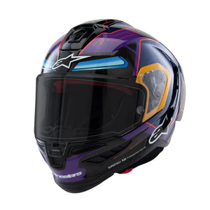 Supertech R10 Helmet – Lightweight Full Face Motorcycle Helmet | Black /Grey