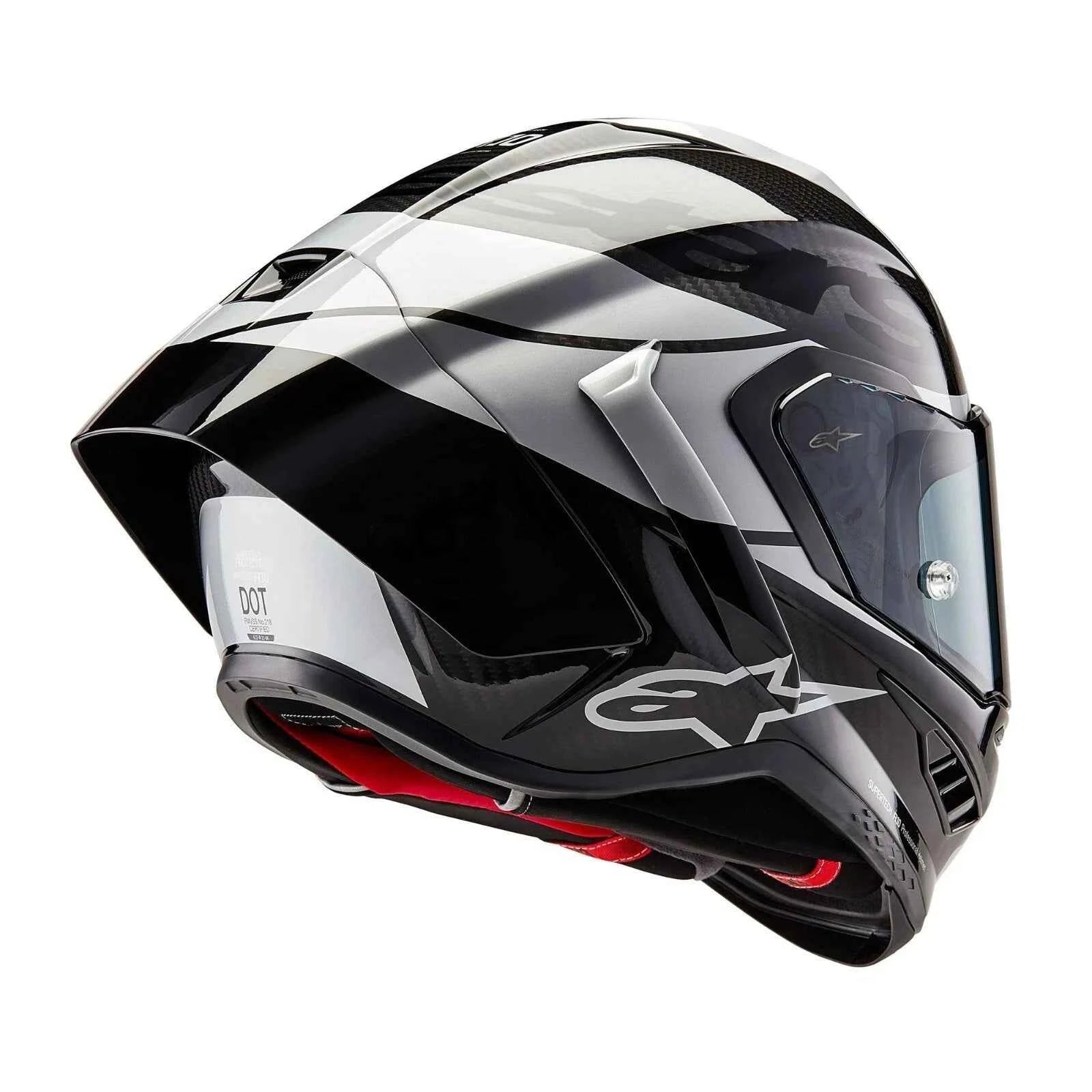 Supertech R10 Helmet – Lightweight Full Face Motorcycle Helmet | Black /Grey