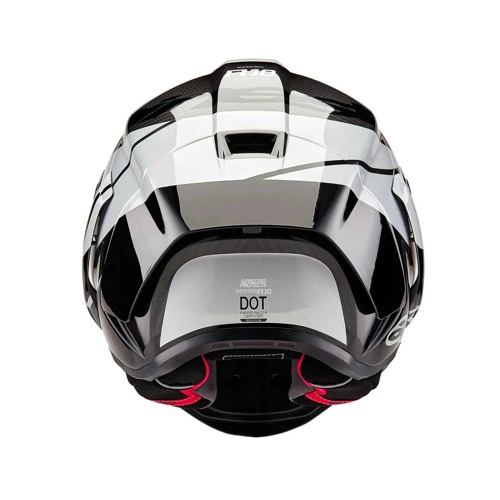 Supertech R10 Helmet – Lightweight Full Face Motorcycle Helmet | Black /Grey