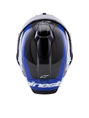 Alpinestars Supertech R10 Arius Black/Blue FIM Full Face Race Helmet