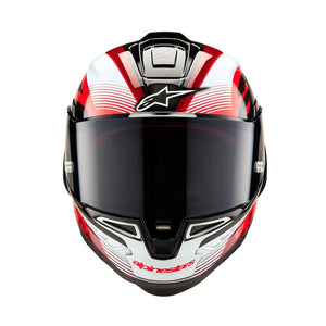 Alpinestars Supertech R10 Team White/Black/Red Full Face Race Helmet