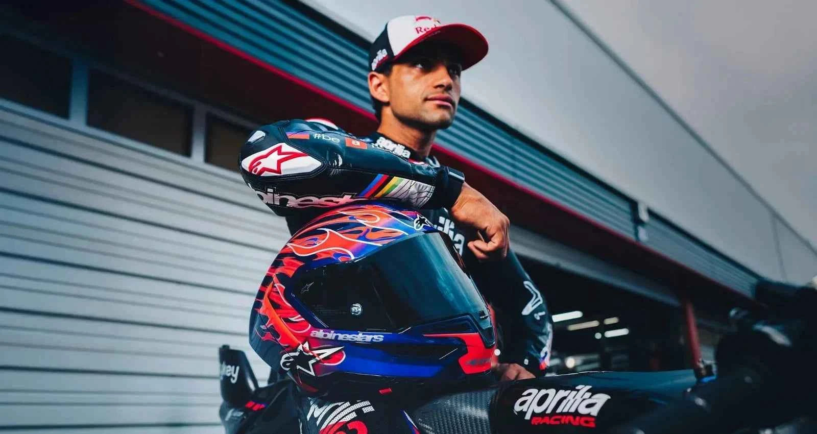 Alpinestars Supertech R10 FLYTE Blue/Purple FIM Full Face Race Helmet - Ltd Edd