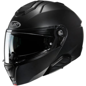 HJC i91 Matt Black Motorbike Motorcycle Helmet