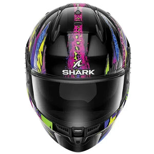 Shark D-Skwal 3 Fawn Black / Purple Motorcycle Full Face Helmet - ECE 22.06