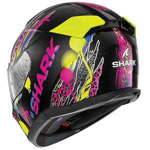 Shark D-Skwal 3 Fawn Black / Purple Motorcycle Full Face Helmet - ECE 22.06