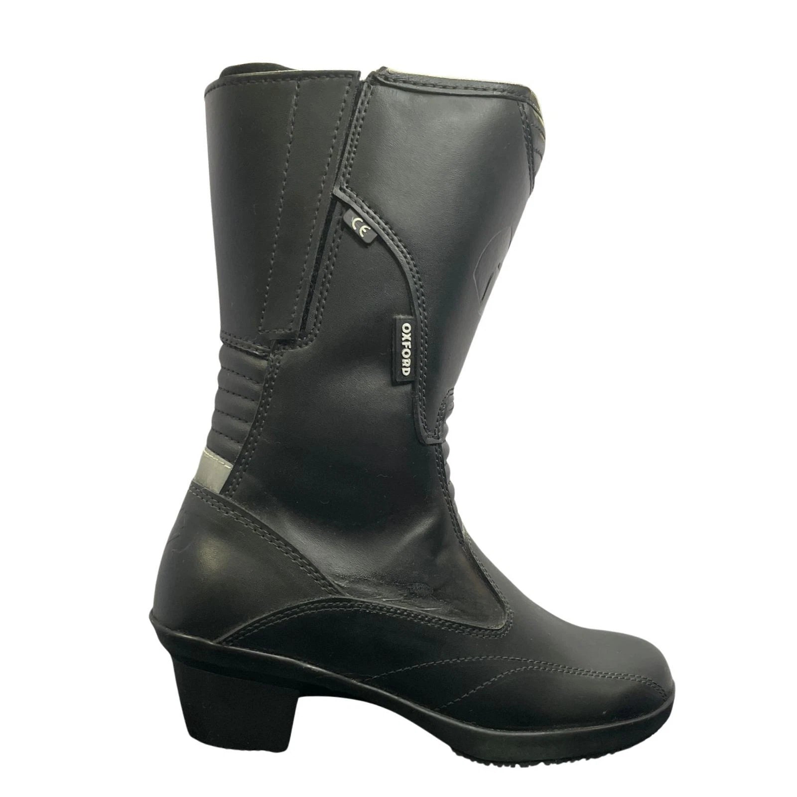 Ladies Oxford Heel Waterproof Motorbike Boots – Stylish & Protective Riding Boot