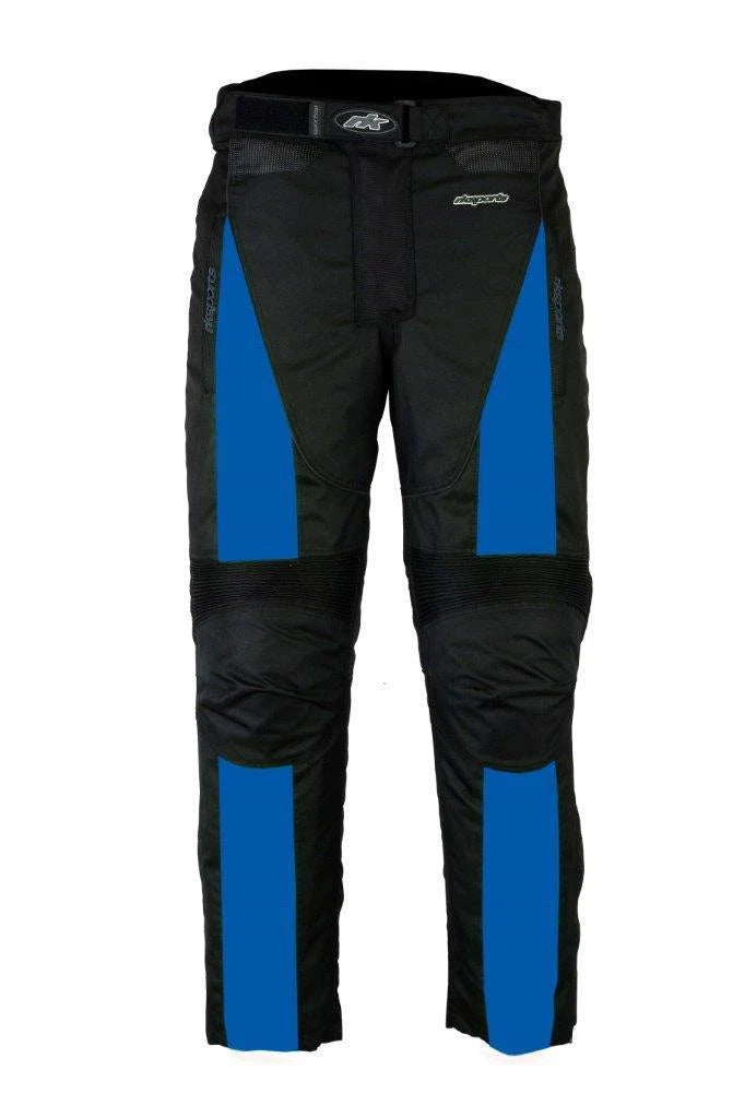 RKsports COLOURED Motorcycle Motorbike waterproof Trouser CE armour Cordura