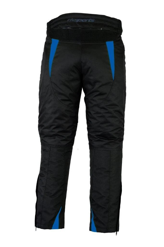 RKsports COLOURED Motorcycle Motorbike waterproof Trouser CE armour Cordura