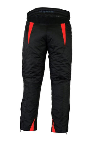 RKsports COLOURED Motorcycle Motorbike waterproof Trouser CE armour Cordura