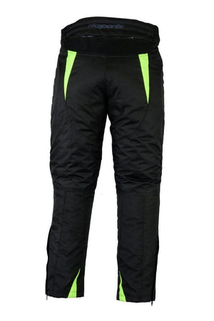 RKsports COLOURED Motorcycle Motorbike waterproof Trouser CE armour Cordura