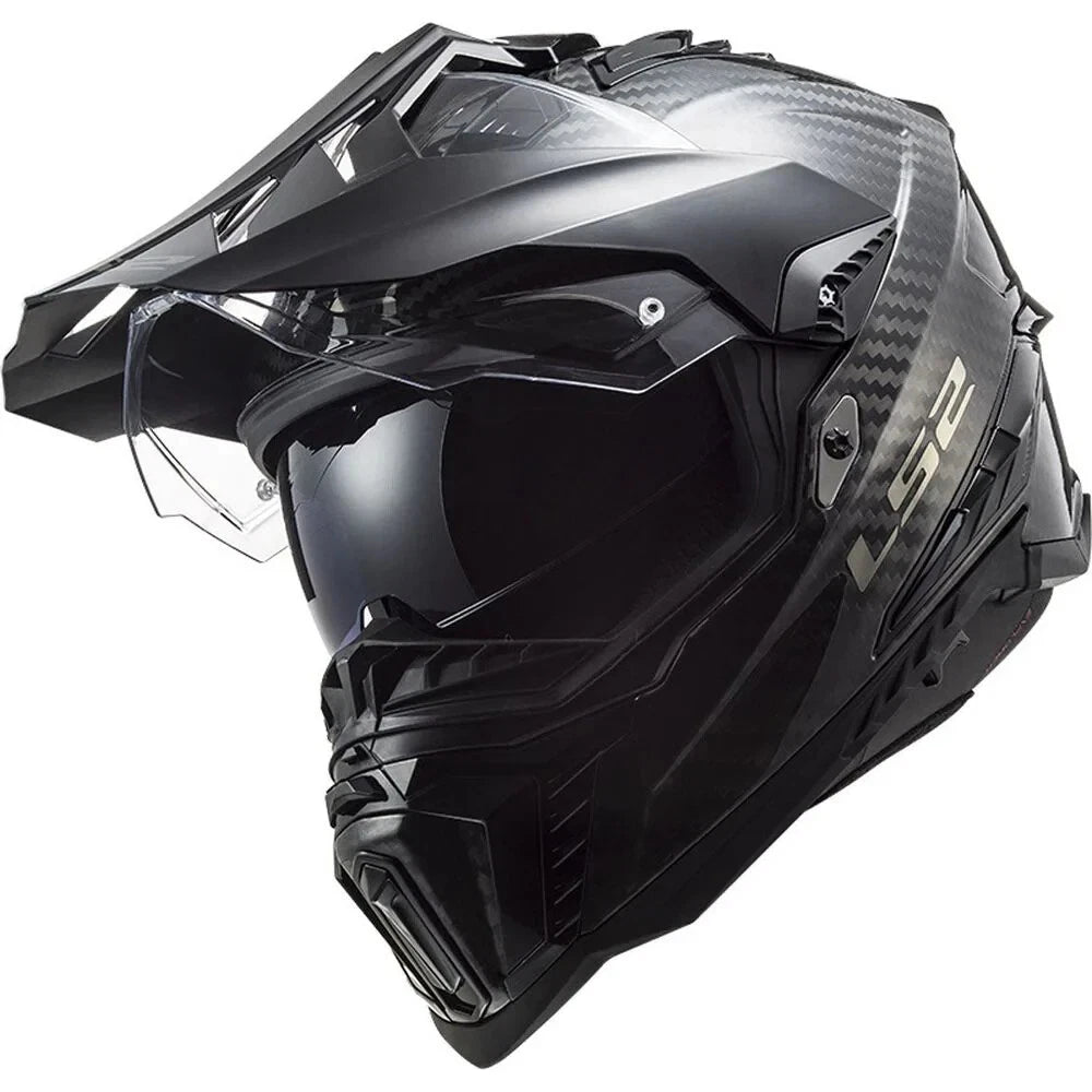 Casque de moto LS2 Mx701 Carbon Explorer Enduro Adventure