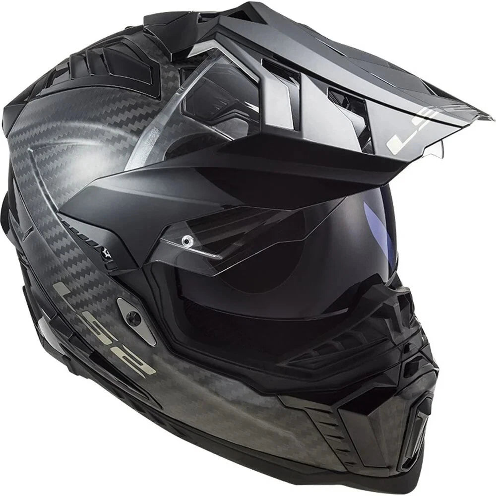 Casque de moto LS2 Mx701 Carbon Explorer Enduro Adventure