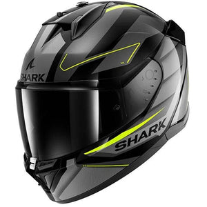Shark D-Skwal 3 SIZLER KAY Grey/Flu Motorcycle Crash FullFace ECE 22.06 Helmet