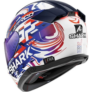 Shark Skwal i3 Motorcycle Helmet - Zarco GP FCE 2023 White / Violet / Blue
