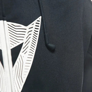 DAINESE DAEMON-X SAFETY MOTORCYCLE MOTORBIKE HOODIE HOODED TOP 948 BLACK WHITE