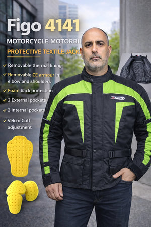 Combinaison de moto de protection Figo Textile 4141