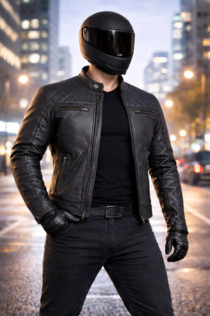 RK Sports Biker Style 11-18 Fashion Motorcycle Jacket