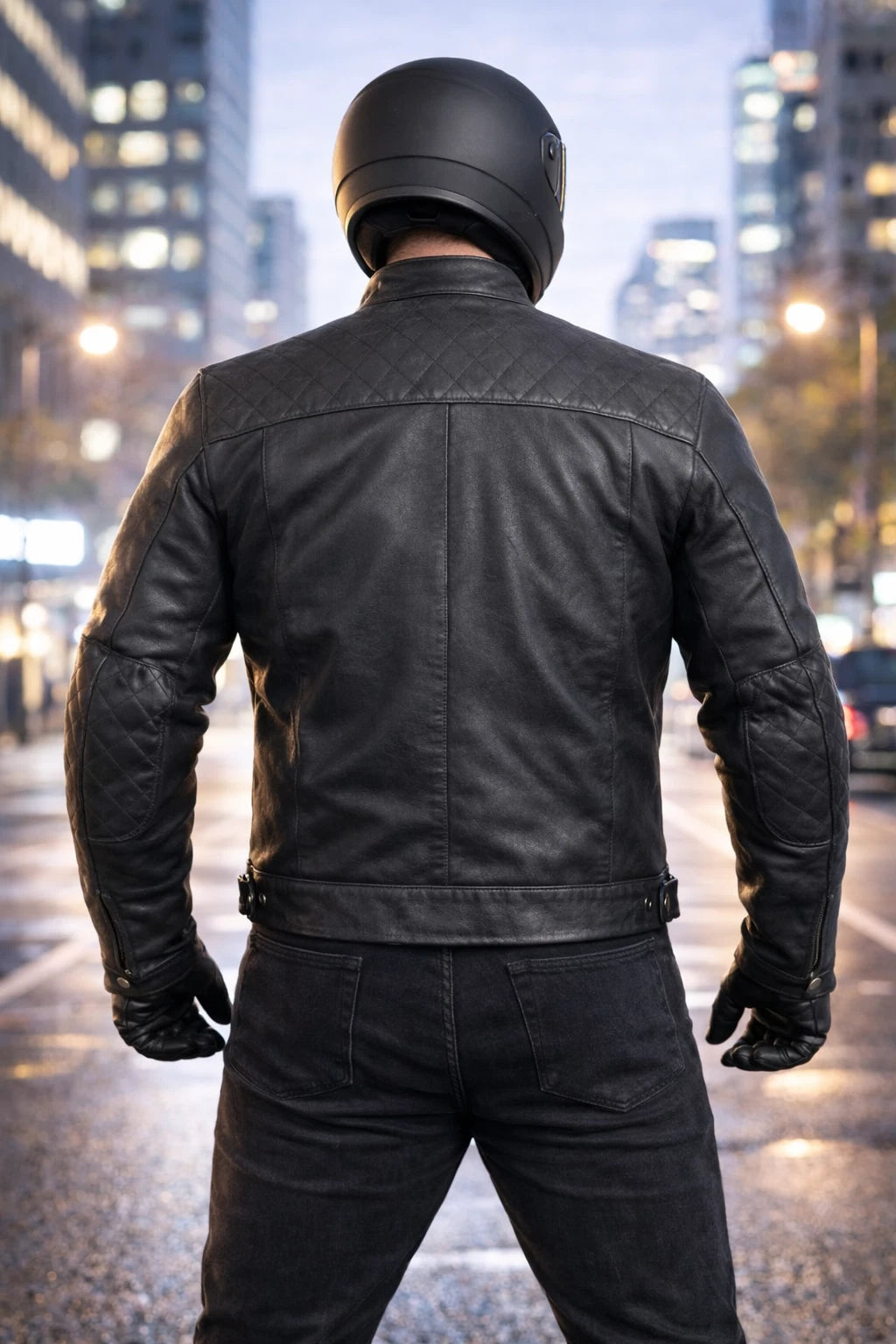 RK Sports Biker Style 11-18 Fashion Motorcycle Jacket