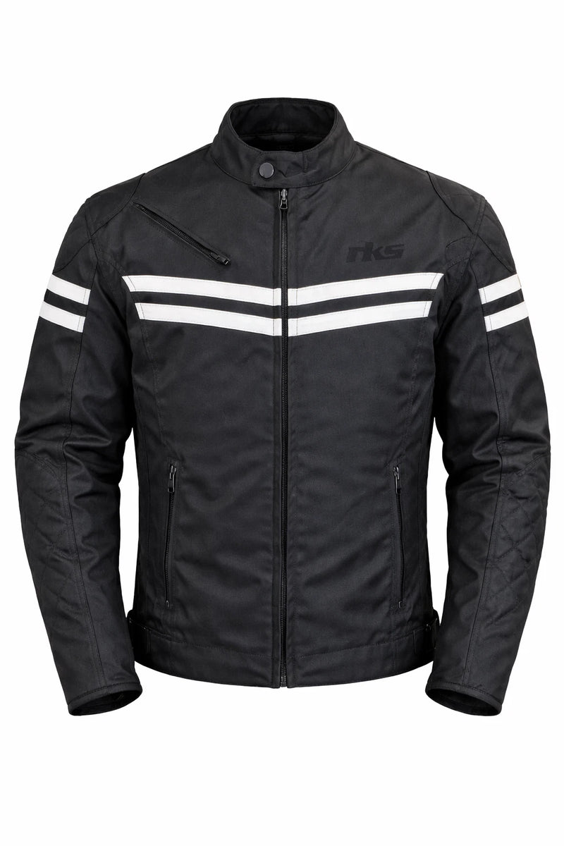 RKSports SPEED MENS WATERPROOF TEXTILE MOTORBIKE MOTORCYCLE JACKET CE ARMOUR