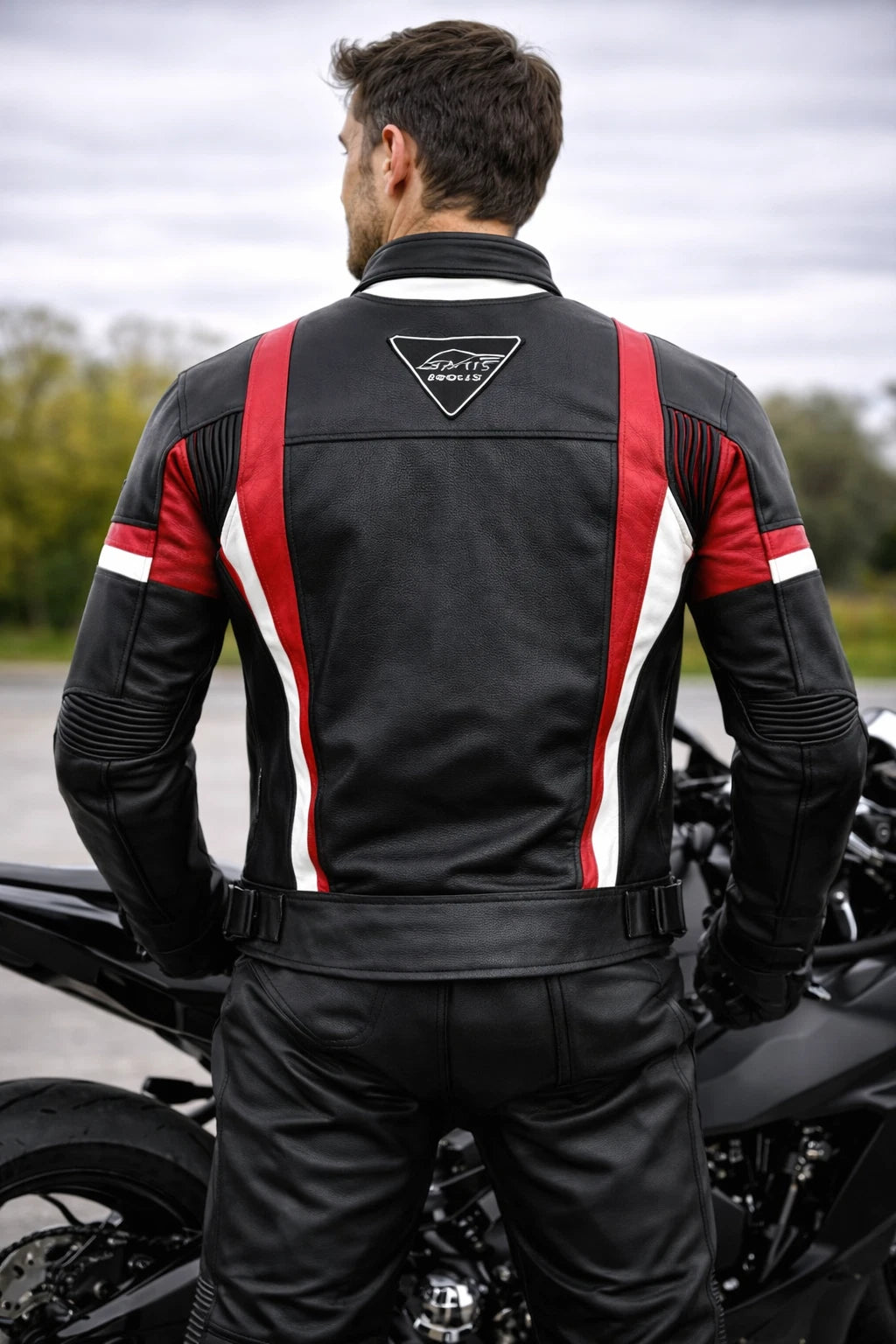 Blouson Moto en Cuir Proto Leather Speed 7