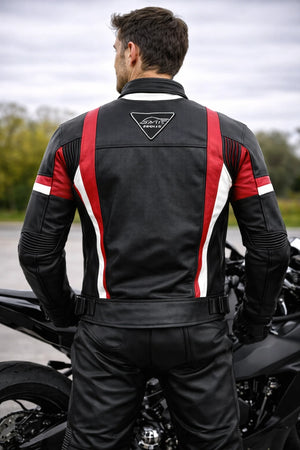 Blouson Moto en Cuir Proto Leather Speed 7