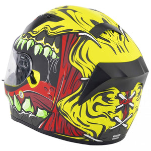 Casque de moto intégral VCAN H128 Titan Wild