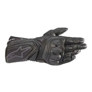 SP-8 H-Dry Waterproof Leather Gloves Black/white/red