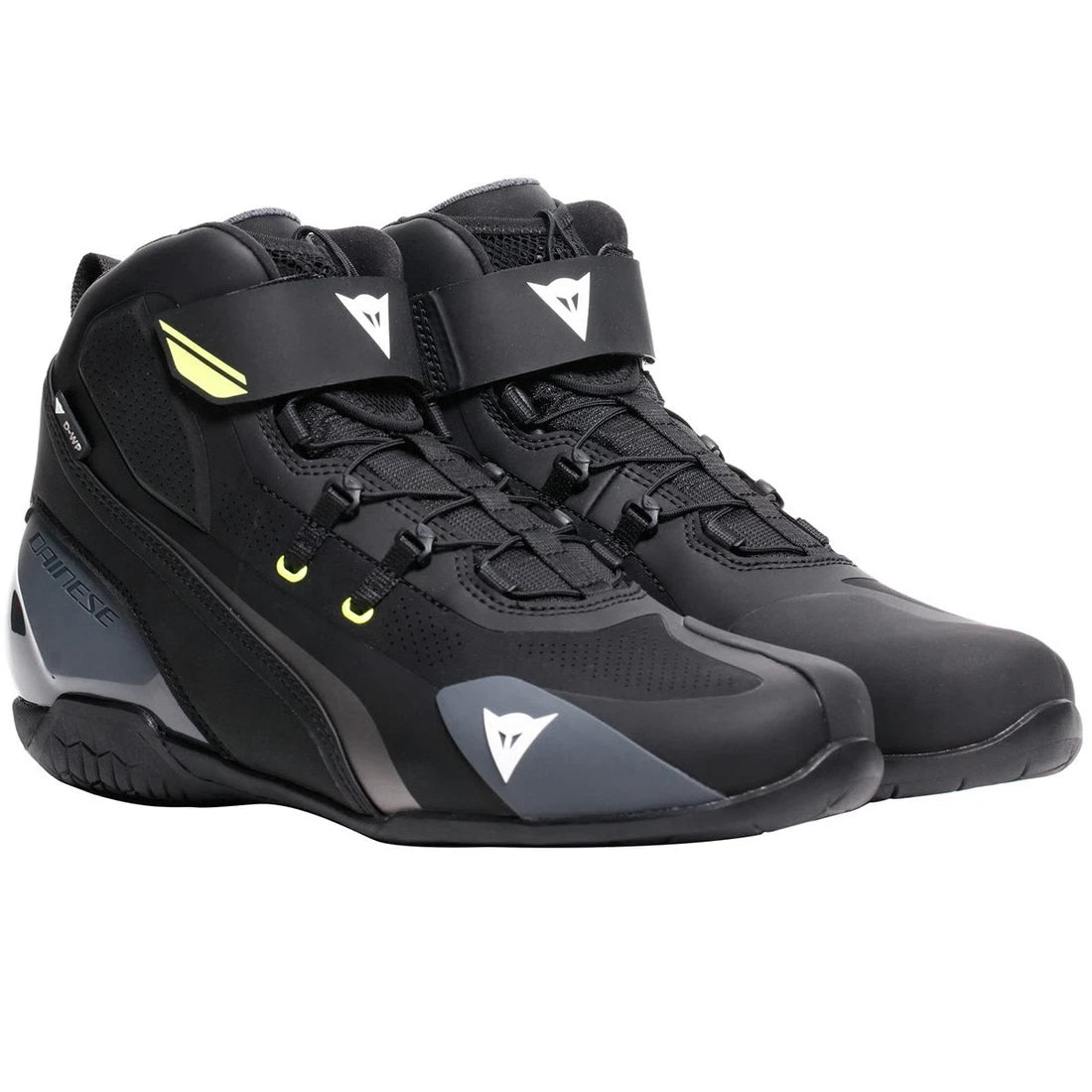 Boots DAINESE Herian D-WP Black / White / Yellow Fluor