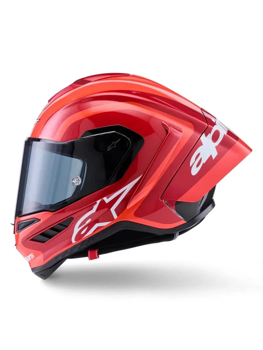 Alpinestars Supertech R10 Arius Red FIM Full Face Race Helmet