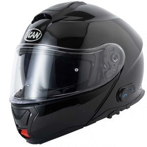 VCAN BLINC H272 V272 BLUETOOTH FLIP FRONT MOTORBIKE MOTORCYCLE HELMET SATNAV MP3