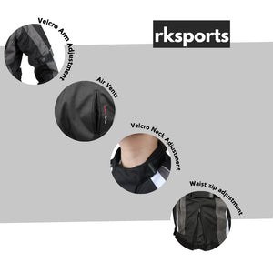 Blouson Moto RK Sports Textile 737 CE avec protections