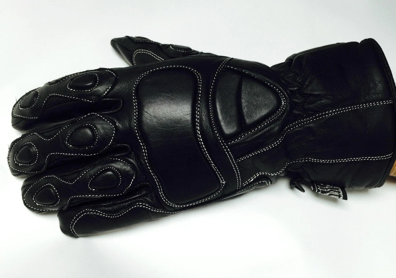 Gants de moto d'hiver en cuir RK Sports