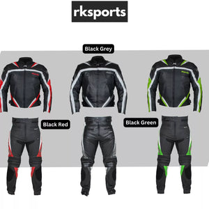 Pantalon de moto en cuir Chief RK Sports