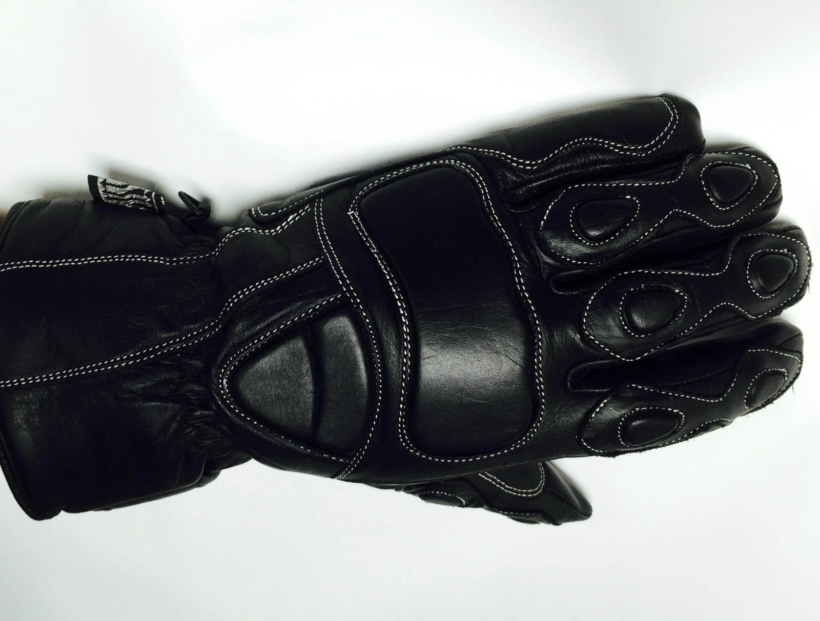 Gants de moto d'hiver en cuir RK Sports