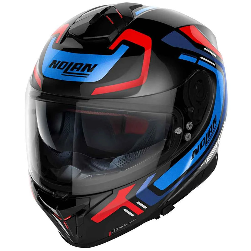 Helmet NOLAN N80-8 Ally N-Com Glossy Black / Blue / Red size xl