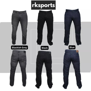 RK Sports Original CE Approved A Rated Motorcycle Denim Men's stretch Jeans – Comfortable
