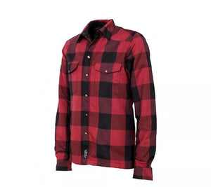 RKsports Motorcycle Lumberjack Motorbike Unisex Made with Kevlar Shirt CE armour