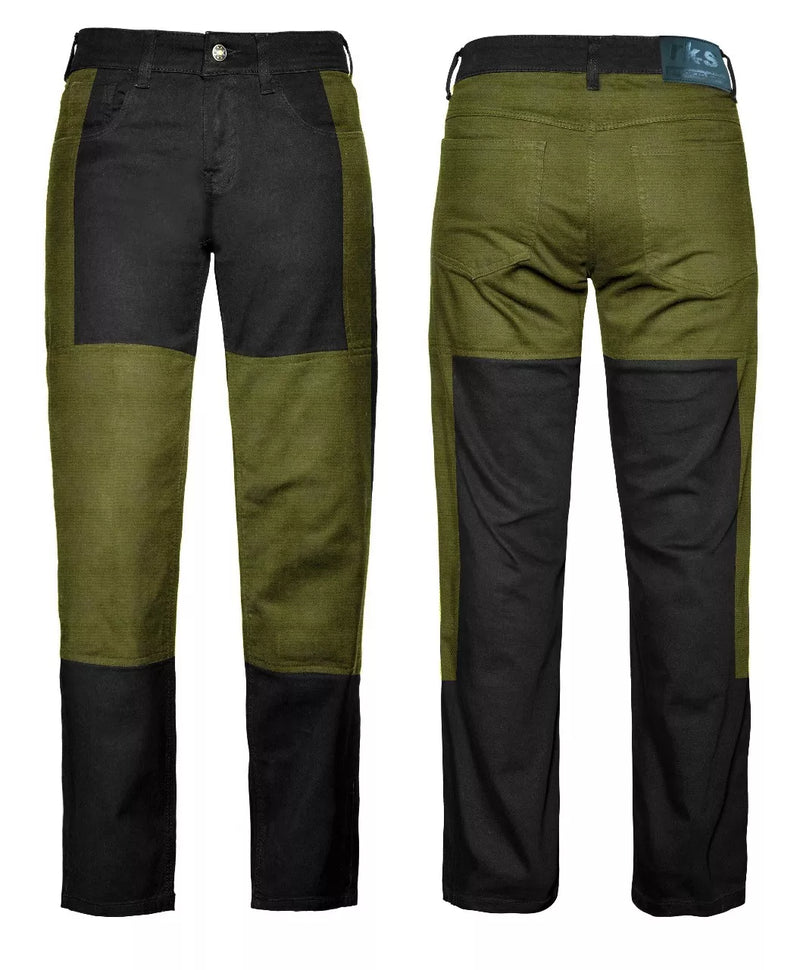 RKSport New Ladies Motorcycle Motorbike Denim stretch Jeans in protective lining