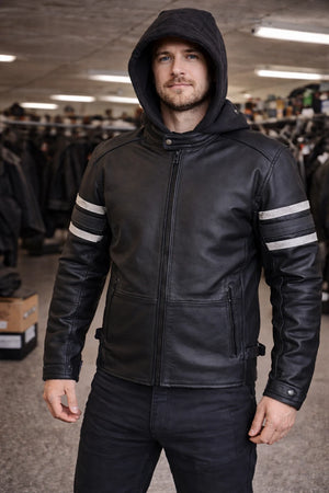 Sweat à capuche moto blindé et détachable RK Sports 747
