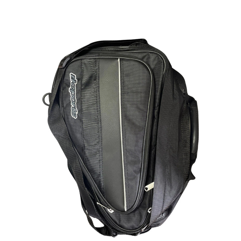 RKSports 48L Expandable Motorcycle Saddle Bags – Heavy-Duty Textile, Universal