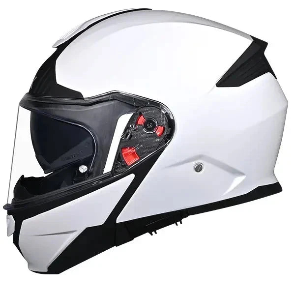 SMK Gullwing Unicolour GL100 White MOTORBIKE AND MOTORCYCLE HELMET