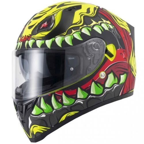 Casque de moto intégral VCAN H128 Titan Wild