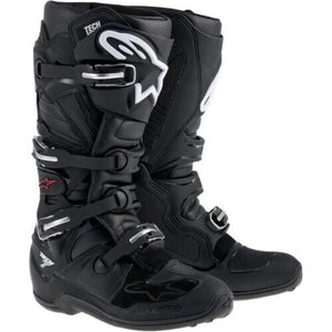 Alpinestars Tech 7 Motorcycle Boots MX Motocross Enduro MotoX Off-Road Black